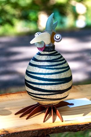 Borowski Au�enskulpturen / schr�ge V�gel, Borowski Albert