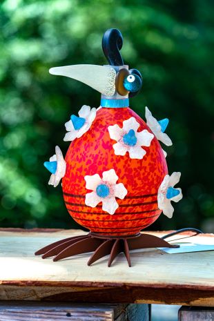 Borowski Au�enskulpturen / schr�ge V�gel, Borowski Elvis