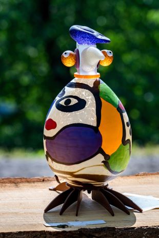 Borowski Au�enskulpturen / schr�ge V�gel, Borowski Pablo